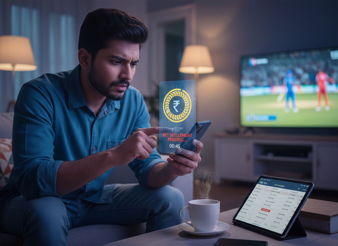 Understanding bet settlement delays for Indian users